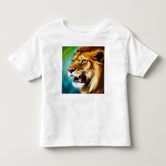 Roaring Lion Side Posed Portrait-57566 Kinder Shirts (Voorkant)