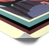 Roaring Mode Twenties Afdrukken 16 x 20 Poster (Hoek)