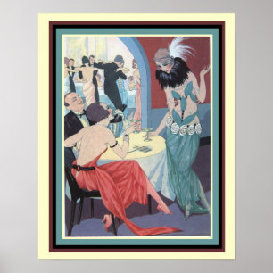 Roaring Mode Twenties Afdrukken 16 x 20 Poster