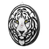 Roaring Precision: The Majestic Tiger Dartbord (Voorkant Rechts)