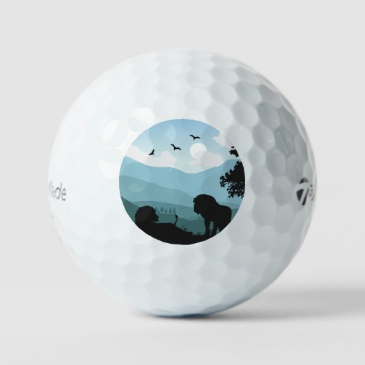 Roaring Pride Golf Ball Golfballen (Voorkant)