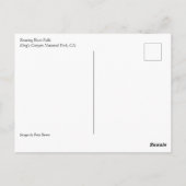 Roaring River Falls, King's Canyon, CA Carte posta (Dos)