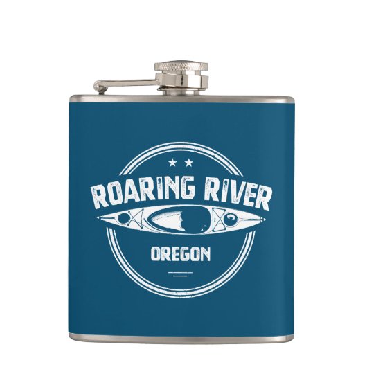 Roaring River Oregon Kayak Heupfles (Voorkant)