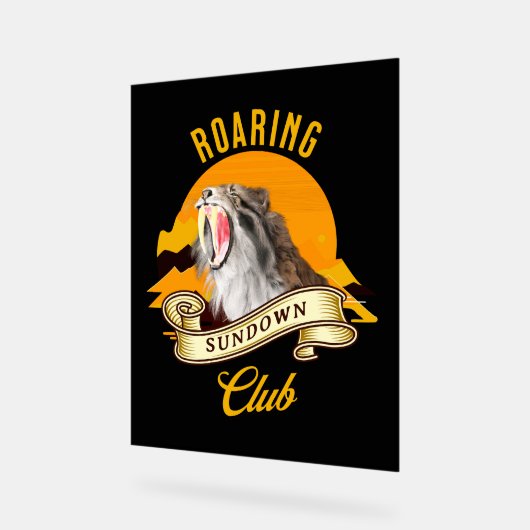 Roaring Sundown Club Sabertooth Tiger (Angle)