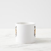Roaring Tiger Head-25818 Espresso Kop (Voorkant)