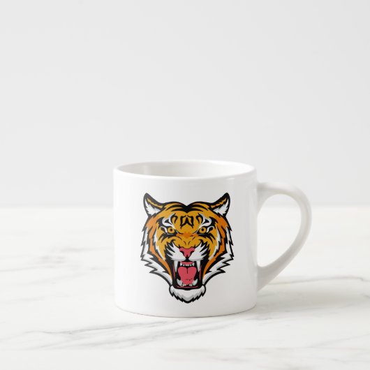 Roaring Tiger Head-25818 Espresso Kop (Rechts)