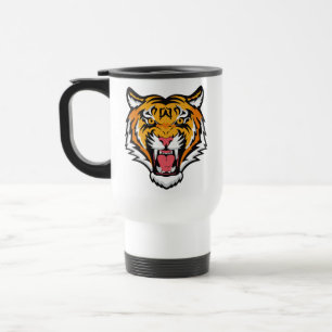 Roaring Tiger Head-25818 Reisbeker