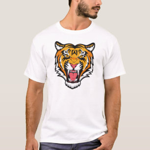 Roaring Tiger Head-25818 T-shirt