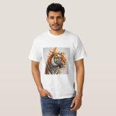Roaring Tiger Hoodie T-shirt (Voorkant volledig)
