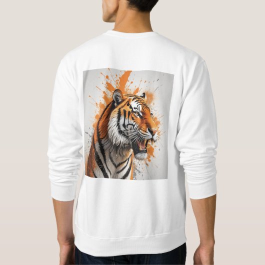 Roaring Tiger Hoodie Trui (Achterkant)