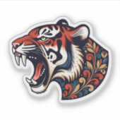 Roaring Tiger Sticker (Devant)