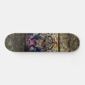 Roaring tijger skateboard (Horizontaal)