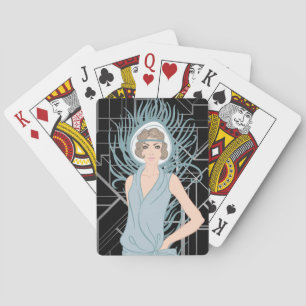 Roaring twenties Art Deco Bicycle speelkaarten