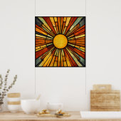 Roaring Twenties Art Déco Sunburst (Cuisine)