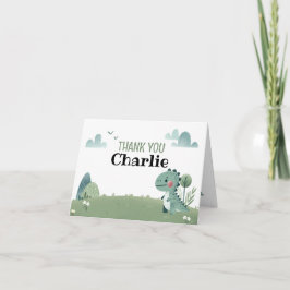 Roarsome Dino Birthday –  Bedankkaart