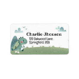 Roarsome Dino Birthday –  Etiket