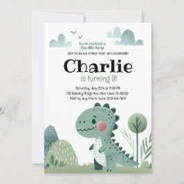 Roarsome Dino Birthday –  Kaart