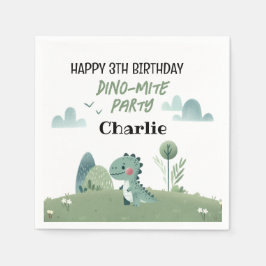 Roarsome Dino Birthday  Servet