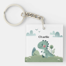 Roarsome Dino Birthday  Sleutelhanger