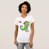Roary le T-Rex - T-shirt de dames (Devant entier)