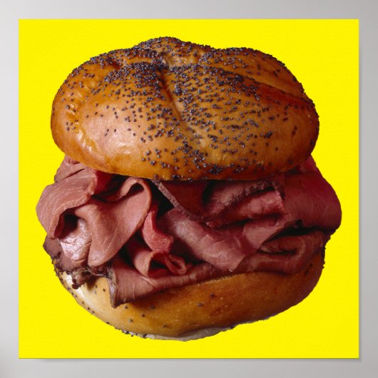 Roast Beef Poster (Voorkant)
