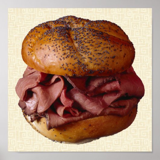 Roast Beef Poster (Voorkant)