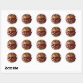 Roast Beef Sandwich Ronde Sticker (Vel)
