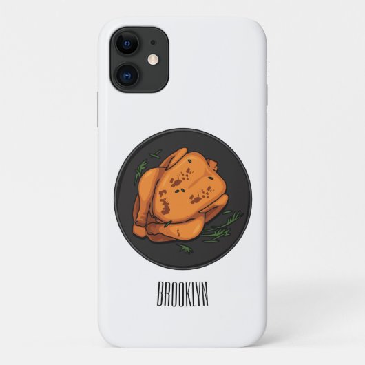 Roast cartoon illustratie Case-Mate iPhone case (Achterkant)