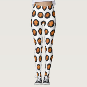 Roast cartoon illustratie leggings