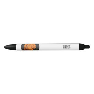 Roast cartoon illustratie zwarte inkt pen