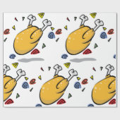Roast Chicken Cadeaupapier (Vlak)