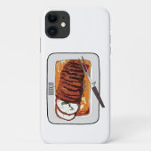 Roast kalkoenen borstschilderij cartoon Case-Mate iPhone case (Achterkant)