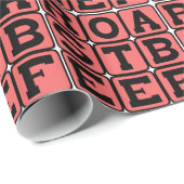 Roast rundvlees, broodvlees cadeaupapier (Rol Hoek)