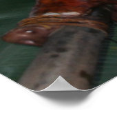 Roast varken, Barbeque, wie dan? Poster (Hoek)