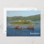 Roatan, Honduras Briefkaart (Voorkant / Achterkant)