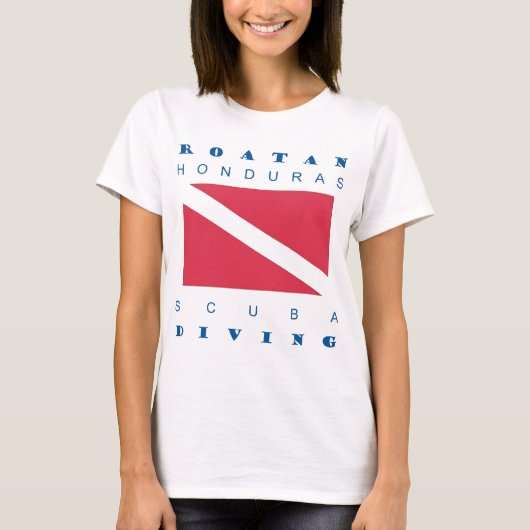 Roatan Honduras T-shirt (Voorkant)