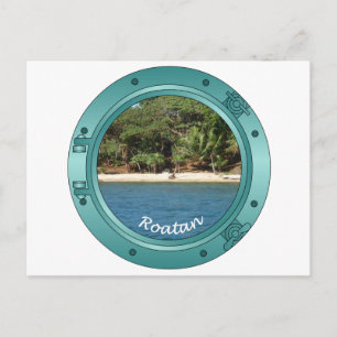 Roatan Porthole Briefkaart
