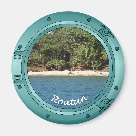 Roatan Porthole Magneet (Voorkant)