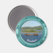 Roatan Porthole Magneet (Voorkant / Achterkant)
