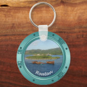 Roatan Porthole Sleutelhanger (Voorkant)
