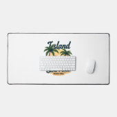Roatan Sloth Vintage Island Relax Graphic 2 (Clavier et souris)