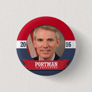 ROB PORTMAN 2016 RONDE BUTTON 3,2 CM