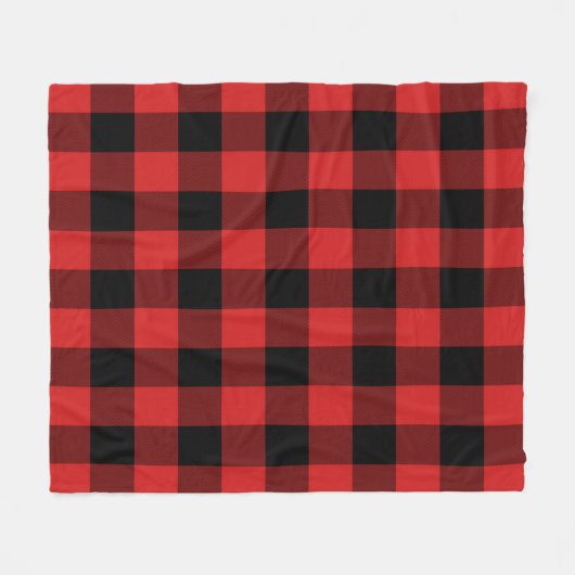 Rob Roy MacGregor Modern Plaid Fleece Deken (Voorkant (Horizontaal))