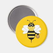 RobBee Bumble Bee Magnet Magneet (Voorkant / Achterkant)
