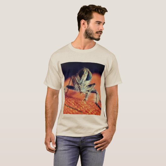 Robber Fly T-shirt (Voorkant volledig)