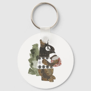 Robber Squirrel Keyring Sleutelhanger