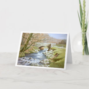 Robbers Bridge, Exmoor Kaart