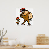 Robbey Rooster Poster (Keuken)