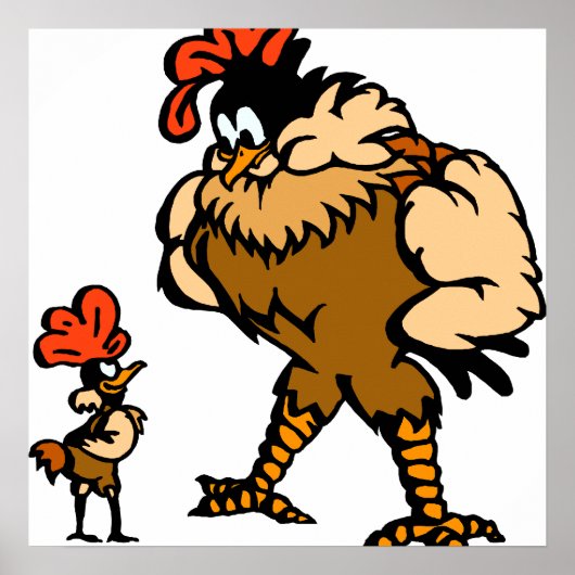 Robbey Rooster Poster (Voorkant)