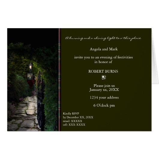 Robbie Burns Gate (Devant horizontal)